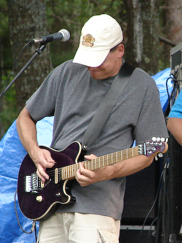 Yours Truly performing in 2006 at Keyes Peak Summerfest